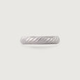 Swirly Sleek Silver Ring,,hi-res view 4