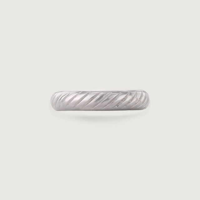 Swirly Sleek Silver Ring,,hi-res image number null