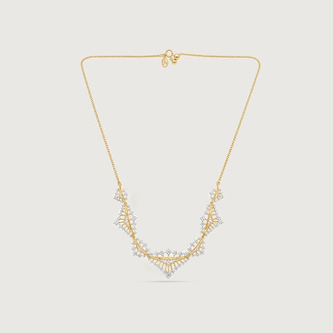 Radiant Rhythm Diamond Necklace