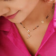 Mia Sutra DIY with Alphabet Charms- Y,,hi-res view 2