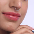 Rustic Chic Silver Septum Ring,,hi-res view 2