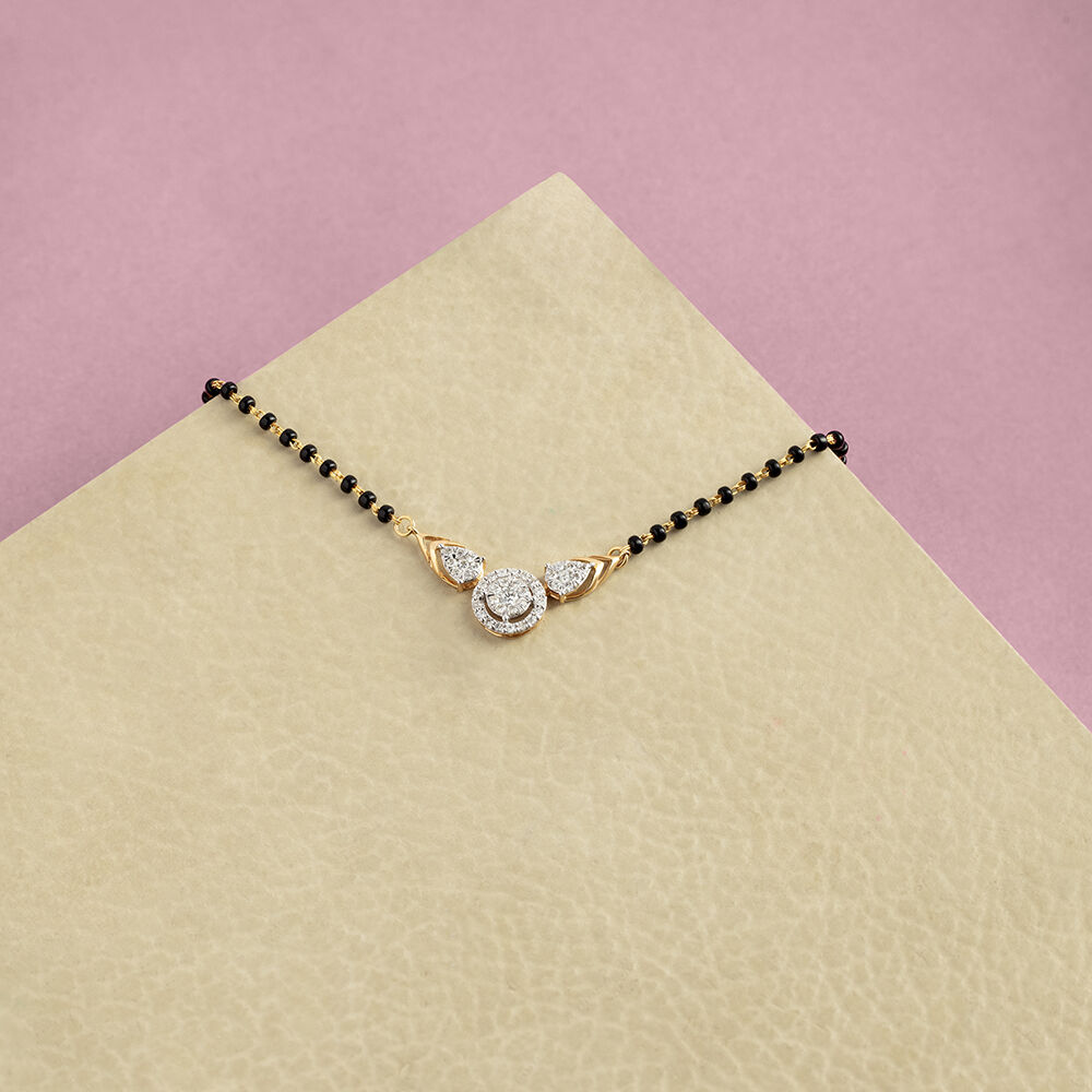 Diamond mangalsutra designs by tanishq top