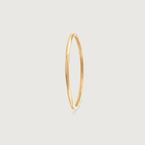 Refined Linear Gold Bangle