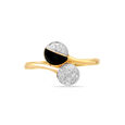18KT Yellow Gold Eclectic Dazzle Diamond Ring,,hi-res view 2