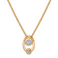 Mamma Mia 14 KT Yellow Gold Iconic  Pendant,,hi-res view 7