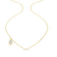 14KT Yellow Gold My Embrace Diamond Pendant With Chain,,hi-res view 1