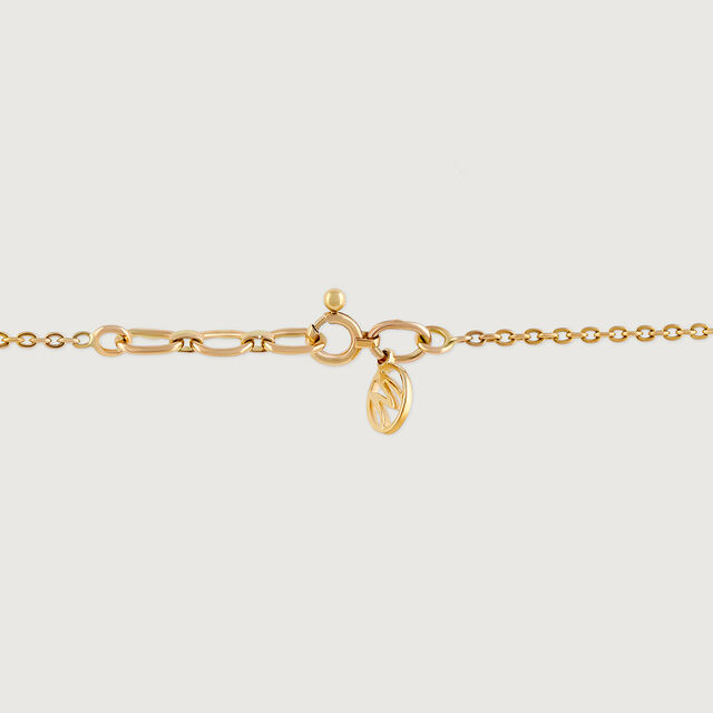 Crescent Sparkle Gold and Diamond Mangalsutra,,hi-res image number null