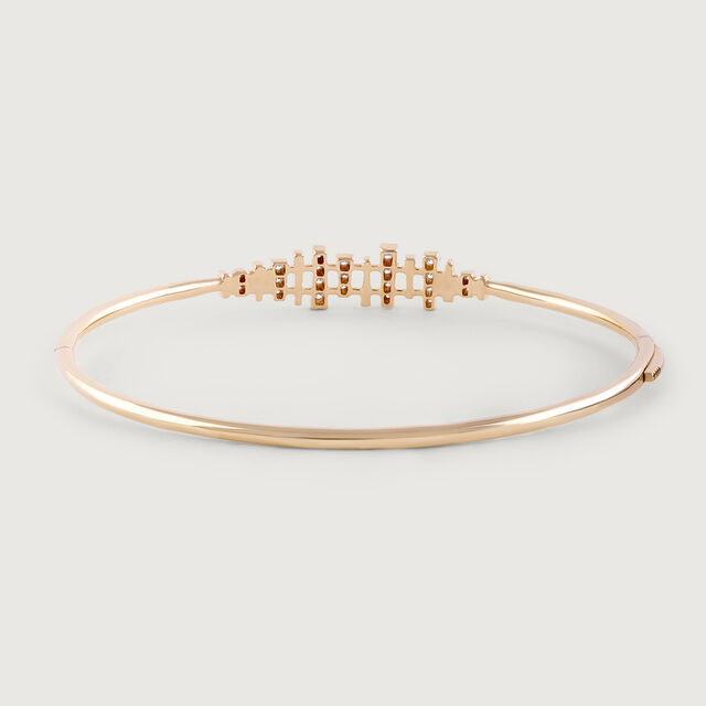 Luminous Connect Gold & Diamond Bangle,,hi-res image number null