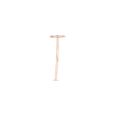 14KT Rose Gold Lovely Diamond Bangle,,hi-res view 3