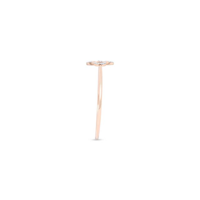 14KT Rose Gold Lovely Diamond Bangle,,hi-res image number null