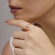 Dual Crest Diamond Ring,,hi-res view 2