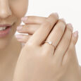 14KT Rose Gold Charming Diamond Ring,,hi-res view 3