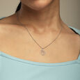 Angel Energy Silver Necklace,,hi-res view 2