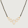 Enchanted Essence Gold and Diamond Mangalsutra,,hi-res view 3