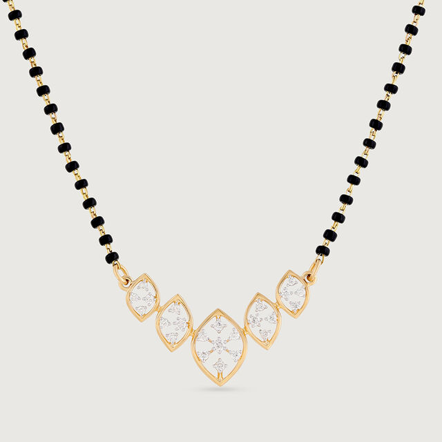Enchanted Essence Gold and Diamond Mangalsutra,,hi-res image number null