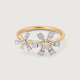 Twinkling Romance 14KT Diamond Finger Ring,,hi-res view 4