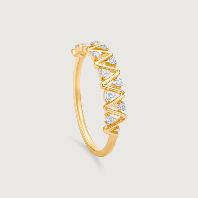 Zigzag Radiance Diamond Ring,,hi-res image number null