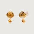 Golden Hour Glam 14KT  Citrine Stud Earrings,,hi-res view 4
