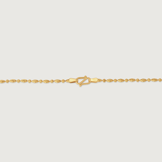 Luminous Link 22KT Gold Chain,,hi-res image number null