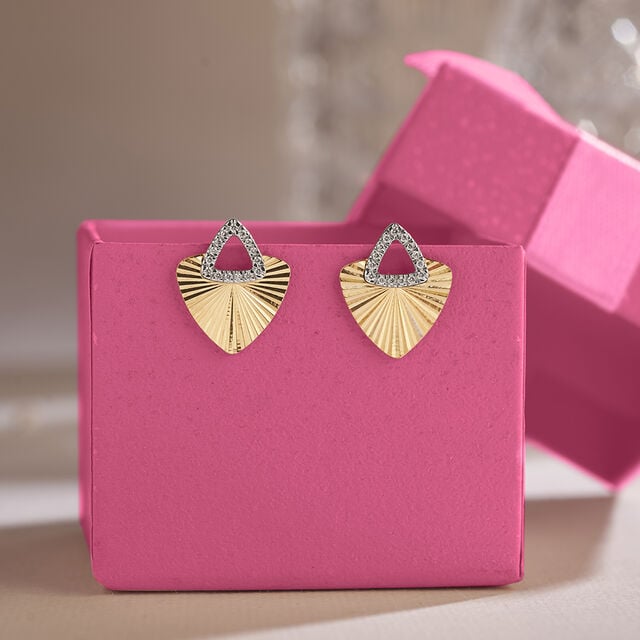 Bold Radiant Diamond Stud Earrings,,hi-res image number null