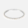 Infinite Pearl Silver Bangle,,hi-res view 3