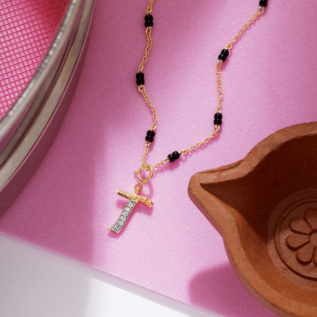 Mia Sutra DIY with Alphabet Charms- T,,hi-res image number null