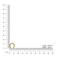 14KT Yellow Gold Golden Gallop Diamond Pendant,,hi-res view 5