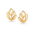 14KT Yellow Gold Organic Odyssey Stud Earrings,,hi-res view 1