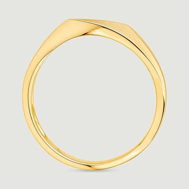 Sleek Tapered Gold Ring,,hi-res image number null