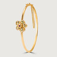 Blossom Dreams Pink Sapphire 14 KT Bangle,,hi-res view 5
