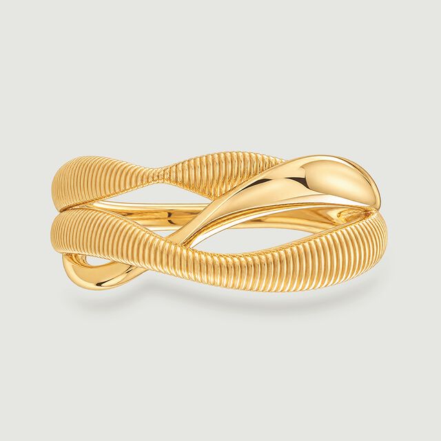 Textured Confluence Gold Ring,,hi-res image number null