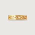 Warli Whirlwind 22KT Gold Finger Ring,,hi-res view 3