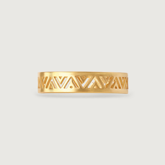 Warli Whirlwind 22KT Gold Finger Ring,,hi-res image number null