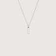Hope Bar Silver Necklace,,hi-res view 3