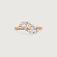 Twinkling Vines Gold & Diamond Finger Ring,,hi-res view 4