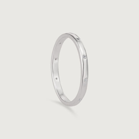 Subtle Chic Silver Ring Set