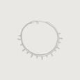Chic Fringe Silver Anklet,,hi-res view 3