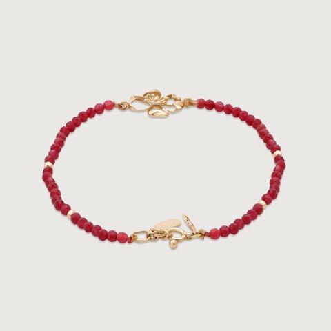 Blossom Charm Gemstone Bracelet