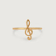 Chord Charmers 14KT Gold Finger Ring,,hi-res view 3