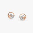 Orbit Flow Diamond Stud Earrings,,hi-res view 1