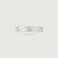 Elegant Curve Silver Ring,,hi-res view 4