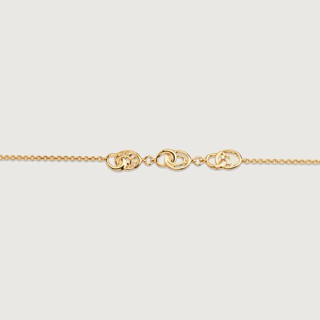 Interwoven Harmony Gold Bracelet,,hi-res image number null