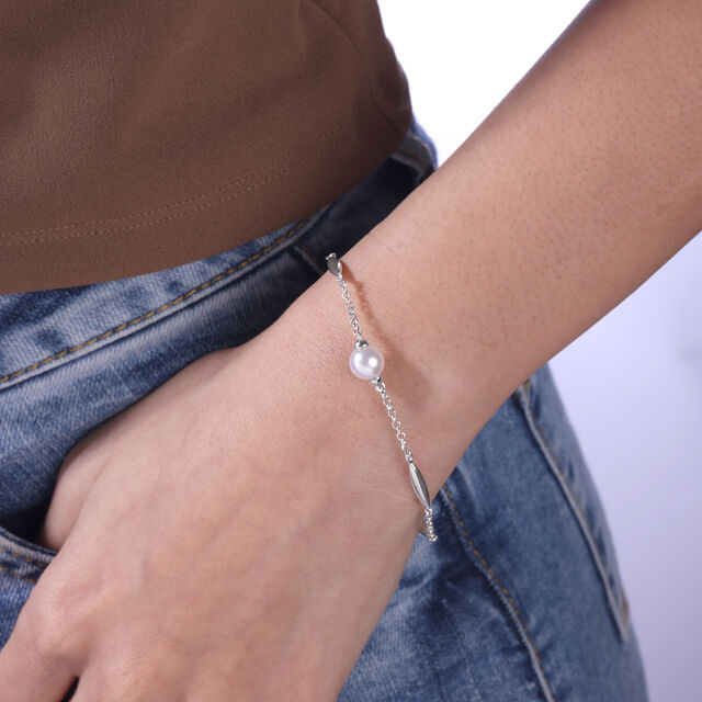 Soft Aura Silver Bracelet,,hi-res image number null