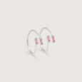 Sweet Spark Silver Toe Rings,,hi-res view 3