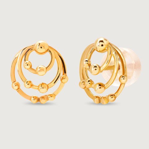 Rings of Wonder 14KT Stud Earrings