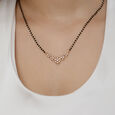 Enchanted Essence Gold and Diamond Mangalsutra,,hi-res view 2