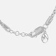 Sleek Statement Silver Bracelet,,hi-res view 5