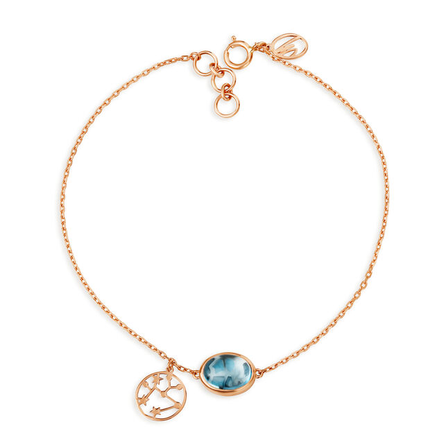 Buy 14KT Rose Gold Sagittarius Bracelet Online Mia by Tanishq