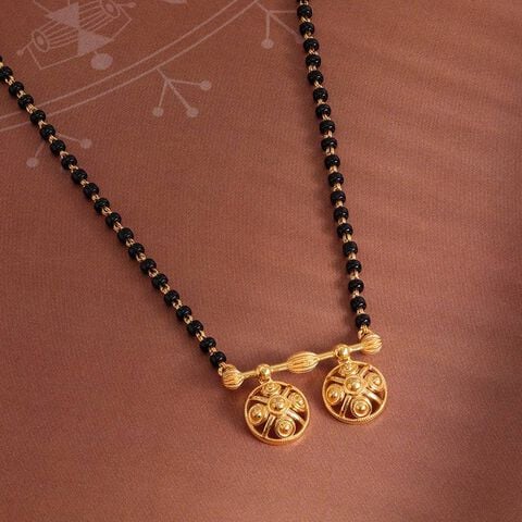 Eternal Circle 22 Kt Gold Vati Mangalsutra