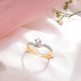 Radiant Fusion Solitaire Finger Ring,,hi-res view 1
